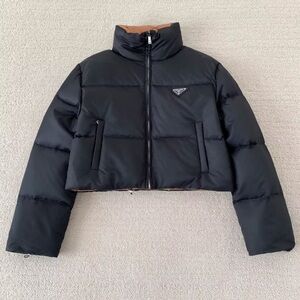 Prada Black Puffer Jacket